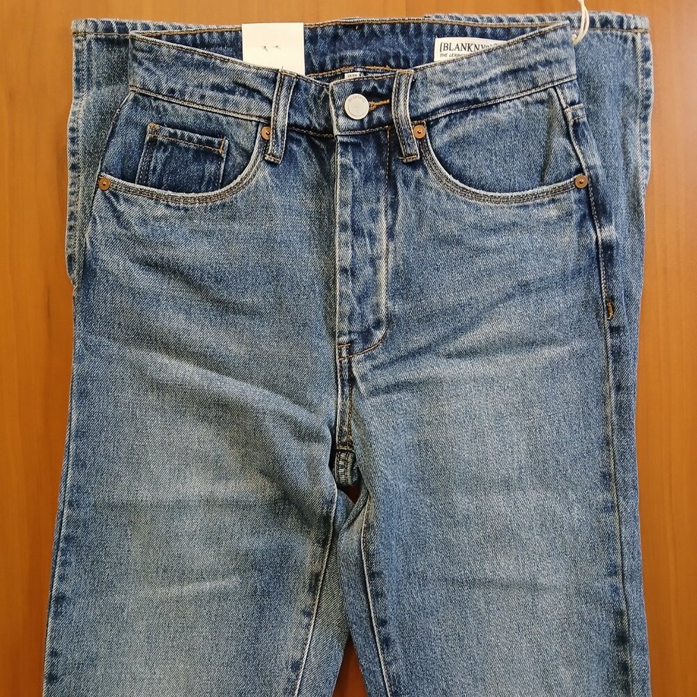 NWT Blank NYC Lexington Slim Straight Jeans - 24W